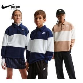 (140~170)나이키클럽FT럭비폴로티셔츠 A261TS398P