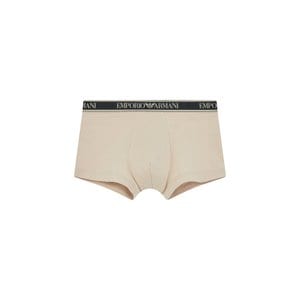 EMPORIO ARMANI 남성 배색 트리밍 밴딩 코튼 드로즈 0813112326000