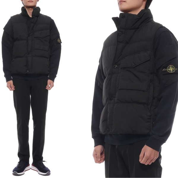 [부산점] 25FW 남성 크링클랩스 다운 베스트 (K2S15G100003 S0A23 V0029 25F)