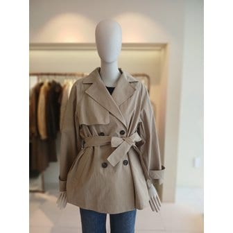 CC콜렉트 [여주점] 씨씨콜렉트 벨티드하프트렌치코트 E262psi161