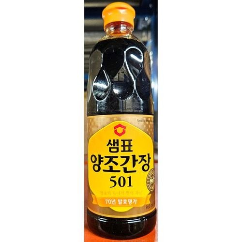 샘표식품 식당용 식자재 양조간장501 860ml X6개