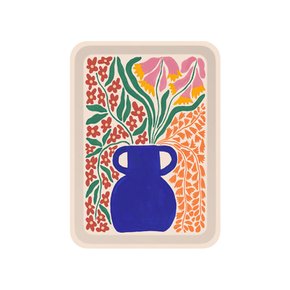 트레이 December Flowers  - S size / 리브 리