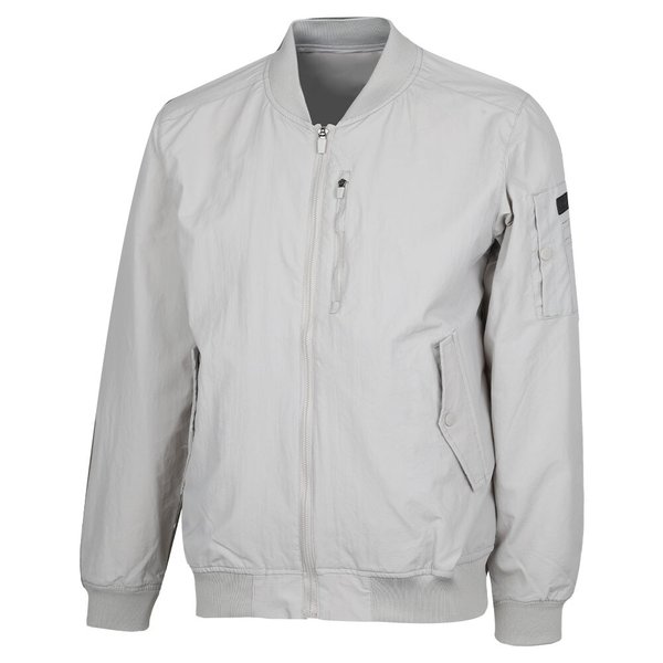 남자 간절기 소프트 경량 블루종 항공점퍼 BR-JUA-HGMP16-그레이