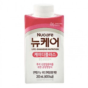 뉴케어 케이디 단백질보충 플러스 200ml 1캔 경관식 유동식 영양식 어르신영양식