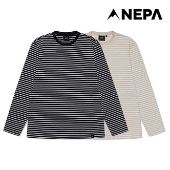네파 [공식]네파 남성 라이프스타일 C/P 스트라이프 티셔츠 (레귤러핏) 7I15340