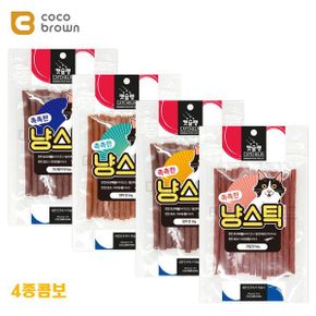 고양이 촉촉한 스틱간식 4종세트