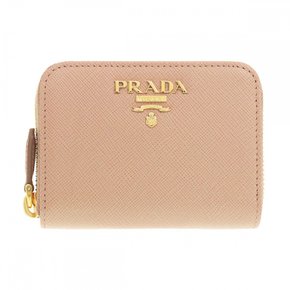 PRADA 1MM268 QWA [] [프라다] 지갑 (코인 케이스) 치프리아 사피아노 가죽 메탈 레터링 로고