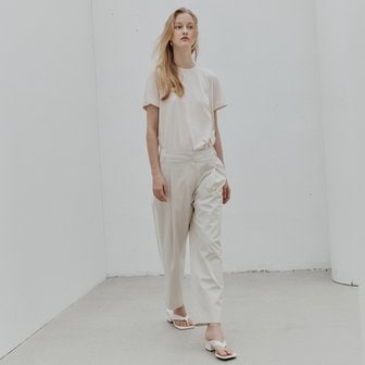 뮤제 RAEYZ Side-Stripe Cotton-Lyocell Trousers_Beige