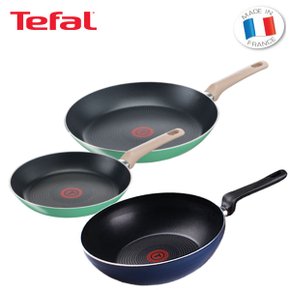 [TeFal] 테팔 팬&냄비 PTFE 프레쉬무드 프라이팬 24cm+30cm+파워 블루 멀티팬 28cm