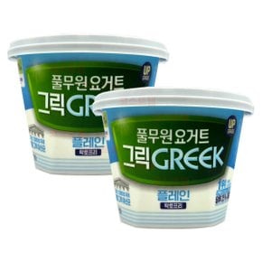 그릭요거트 플레인 400g 2개입