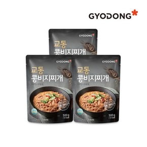 [교동식품] 교동 콩비지찌개 500g X3 (실온)