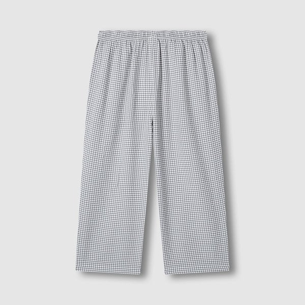 여 레이온 코튼 시어서커 7부 파자마 팬츠 J206202070082