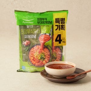 풀무원 의정부식부대찌개 양념 150g*4입