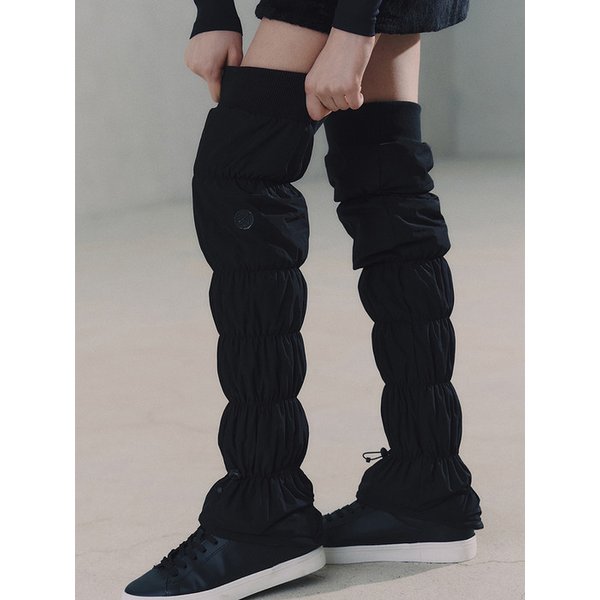 [4차]니하이 패딩 레그워머_BLACK