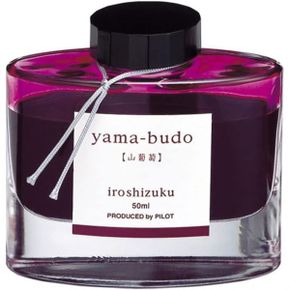 영국 파이로트 만년필 Pilot Iroshizuku Fountain Pen Ink 50 ml Bottle Yama Budo Wild Grapes