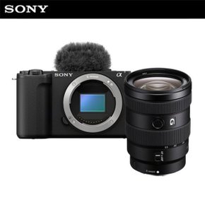 소니 카메라 ZV-E10M2 블랙 (ZV-E10M2/B) + SEL1655G 줌렌즈 패키지 / 브이...
