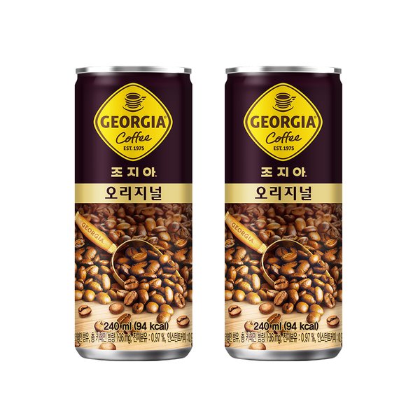 [코카콜라직영] 조지아 오리지널 240ml 30CAN