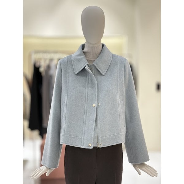 [부산점] [씨씨콜렉트] 울 캐시미어 블렌드 집업 자켓 (E254MSG150)