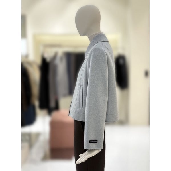 [부산점] [씨씨콜렉트] 울 캐시미어 블렌드 집업 자켓 (E254MSG150)