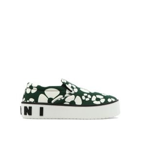 FW23 마르니 Low-Top Marni x Carhartt slip-on Green SNZU013103P4927ZO265