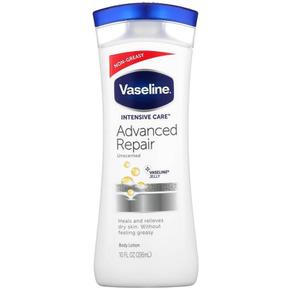 미국직구 Vaseline 바세린 인텐시브 케어 어드밴스드 리페어 바디 로션 무향 295ml