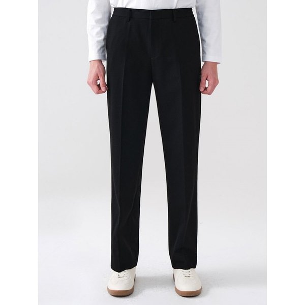 [히든 허리 밴드] Warm 기모 스트레치 팬츠 (챠콜)