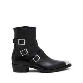 알렉산더 맥퀸 Alexander McQueen Boots Black Ankle boots 750381WIDY11081 Black