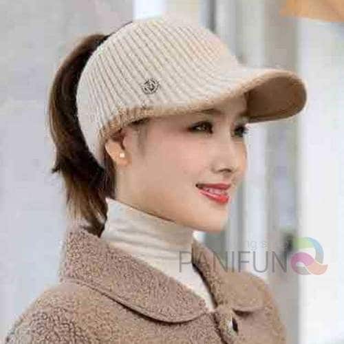 헬렌 니트썬캡 여성털모자 여성방한모자 여성등산모자 등산겨울모자 여성겨울골프모자