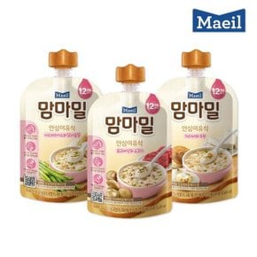 맘마밀 12개월 4종 100g 혼합10팩  (표고버섯소고기4+가리비두...