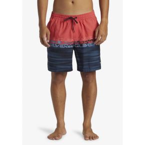 4153401 Quiksilver EVERYDAY WORDBLOCK VOLLEY 17 - Swimming shorts cayenne