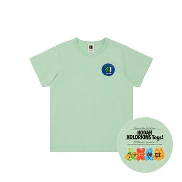 코닥 [공식]에어로쿨 컬러킨즈 반팔티셔츠 키즈 MINT GREEN