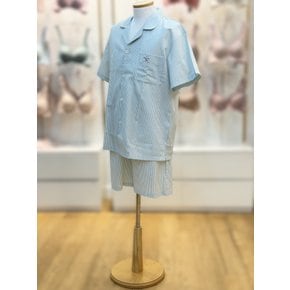 [파주점] 남성 플레인스트라이프반팔남파자마  EDMPJ141MT