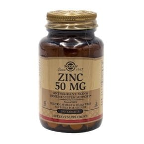 (오플닷컴) Solgar 아연 징크 Zinc 50 mg 100 타블렛 솔가 빠른직구