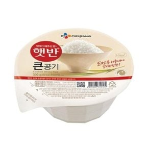 CJ제일제당 햇반 백미 큰공기 300g 18개jh