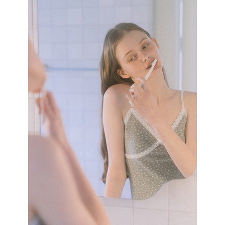 라미네즈 Flower Lace Sleeveless - Gray