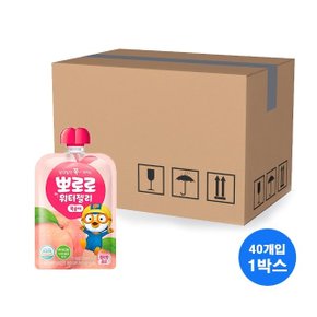 팔도 뽀로로 워터젤리 복숭아 주스 음료 120ml  X 40개 1박스