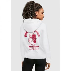 5450123 Mister Tee DREAM KEBAB HOODY - Hoodie white