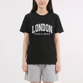 LONDON 라운드 남여공용 반팔C 2컬러