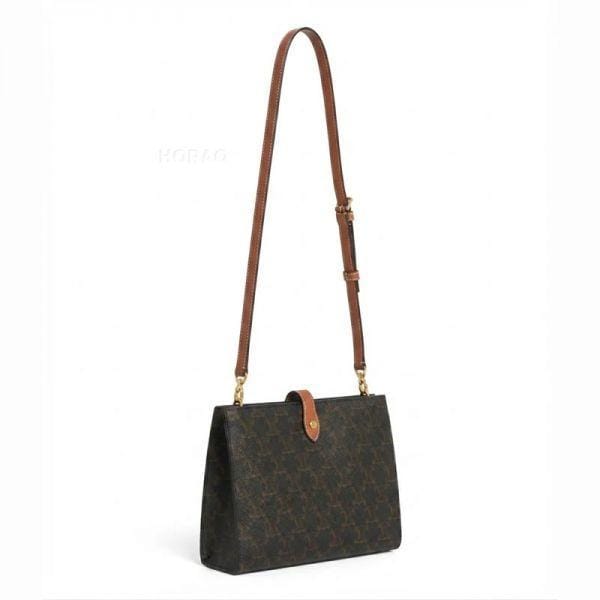 확대된 대표 셀린느 26FW SMALL NOTE BOOK IN TRIOMPHE CANVAS AND NATURAL CALFSKIN L106B3N99 03MI 스몰 노트 트리옹프 캔버스 a