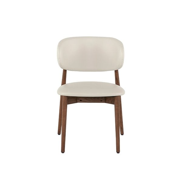 [비밀혜택가]포멜로 가죽체어_브라운