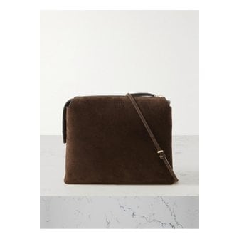 더로우 누 미니 트윈 스웨이드 숄더 백 다크 브라운 1647597314238321
