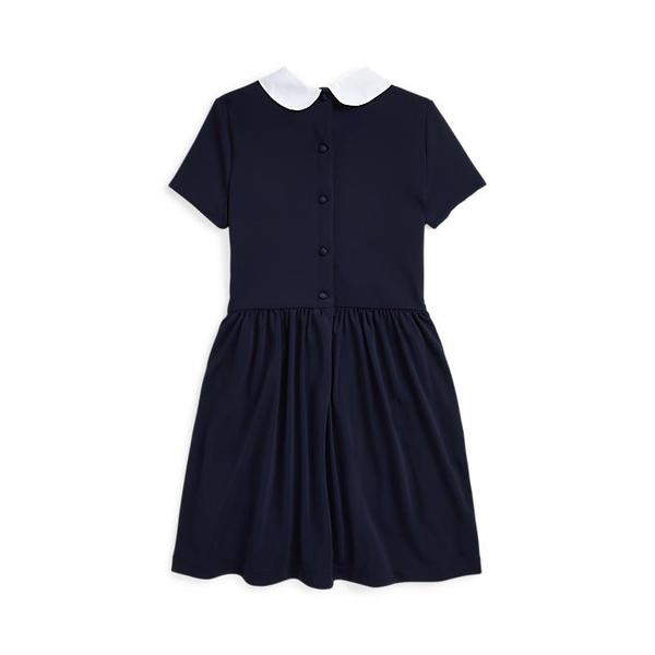 폴로 키즈 여아 7-16세 칼라 크레이프 드레스(CWPODRSG3D20874410)