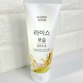 해피바스 라이스 보습 클렌징 폼 200g