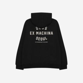 데우스 엑스 마키나 서울 어드레스 후드 블랙 Deus Ex Machina Seoul Address Hoodie Black