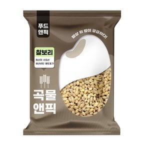 곡물앤픽 수입 찰보리 1kg 찰기있는 보리쌀
