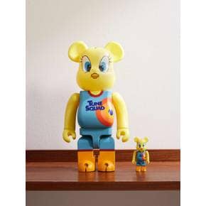 [해외배송] 베어브릭 스페이스 JAM TWEETY 1000 프린트 PVC FIGURINE 4530956598291 B0080097187