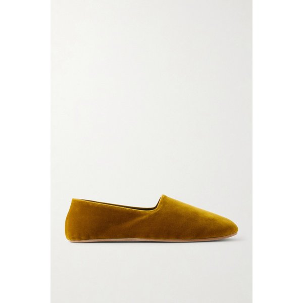 폰티 벨벳 플랫 슈즈 46376663163001941