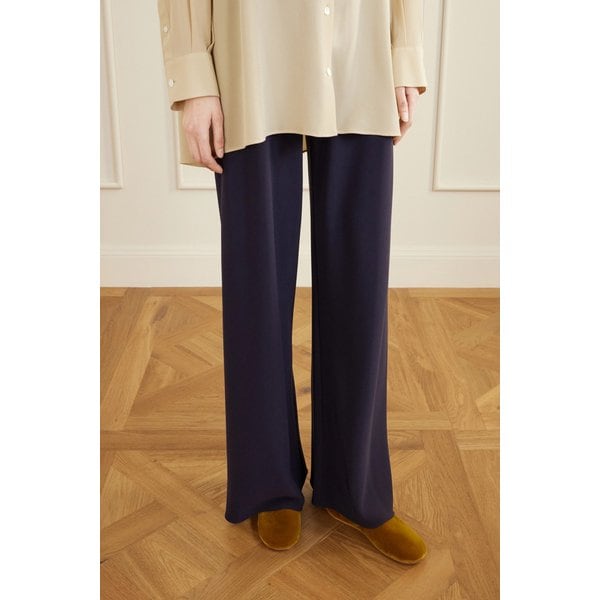 폰티 벨벳 플랫 슈즈 46376663163001941