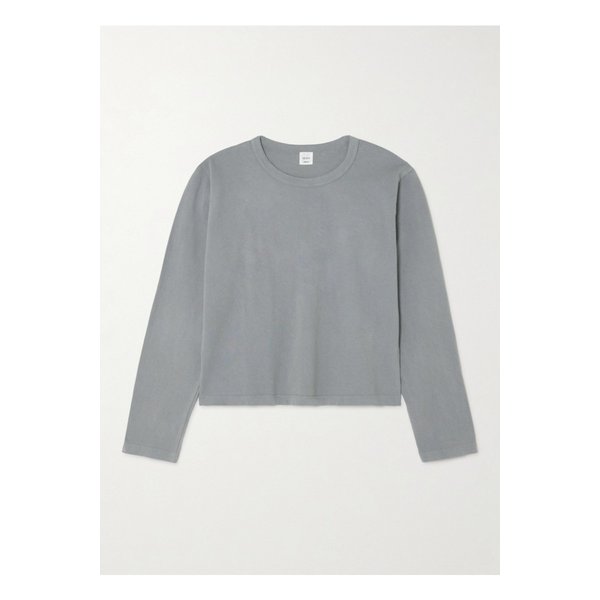 리셋 마고 코튼 저지 티셔츠 스톤 1647597350198111