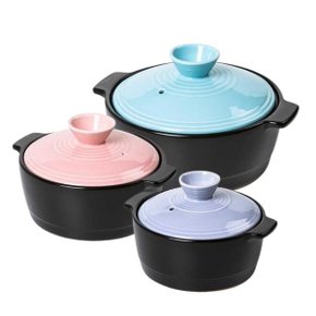 내열 뚝배기 3종(소+중+대)